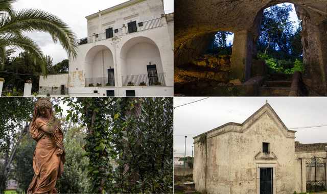 Bari, quell'antica masseria costruita su un profondo ipogeo: è Villa Damiani